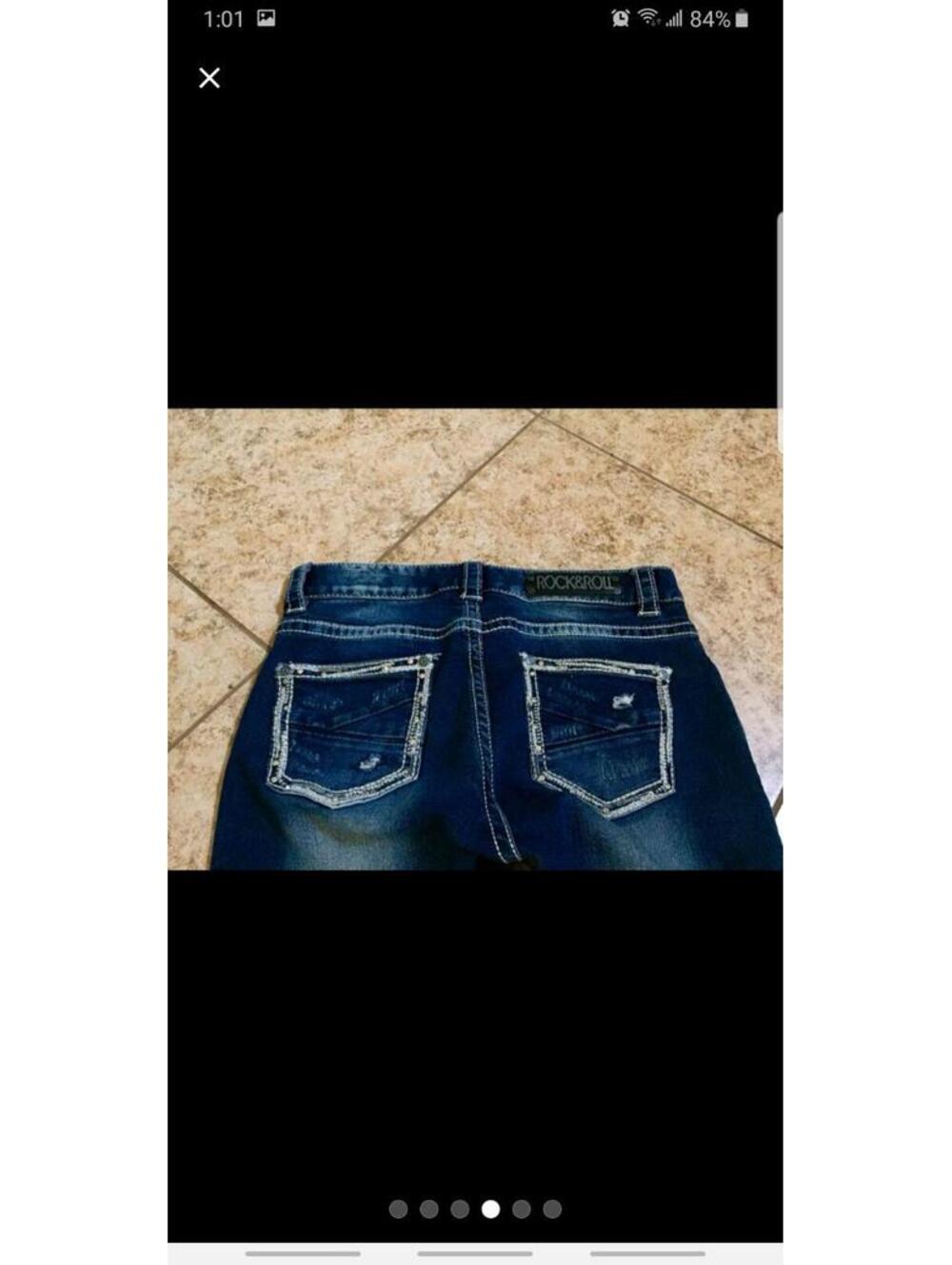 Sz 26 Rock & Roll Cowgirl Skinny Jeans